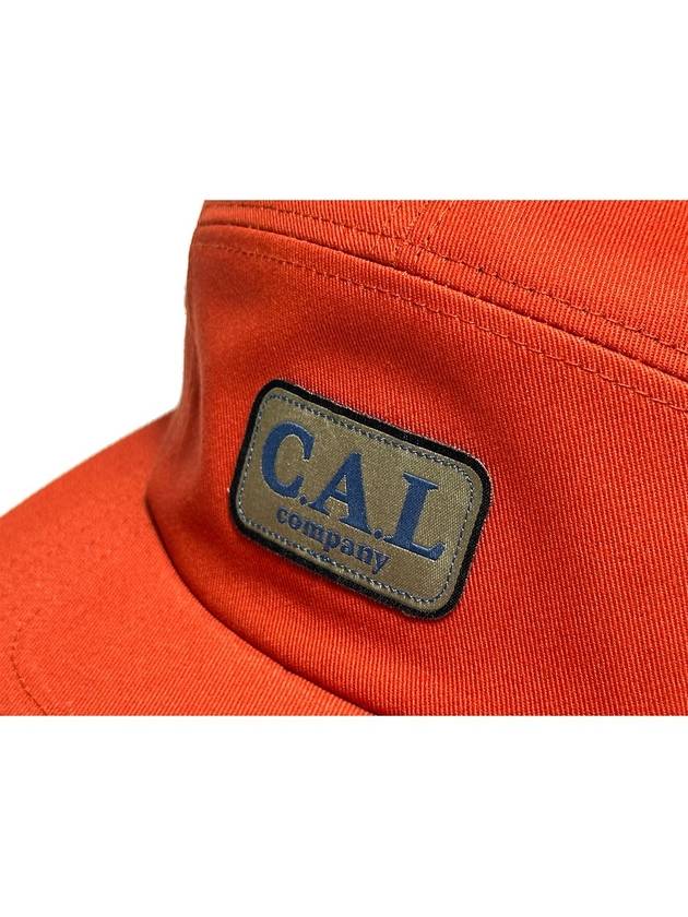 Logo label camp cap Orange - CASEALOT - BALAAN 5