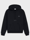 Triomphe Loose Cotton Cashmere Hoodie Black - CELINE - BALAAN 2