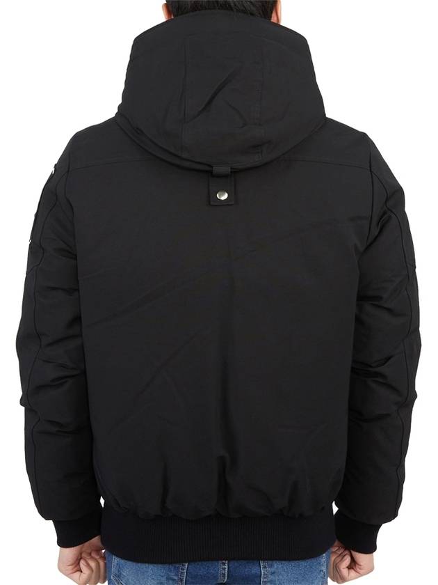 Ballistic Hooded Down Bomber Padding Black - MOOSE KNUCKLES - BALAAN 8