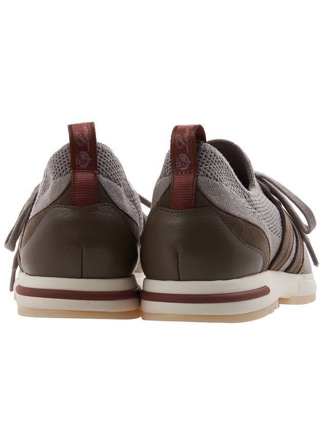 360 LP Flexy Walk Low Top Sneakers Brown - LORO PIANA - BALAAN 5