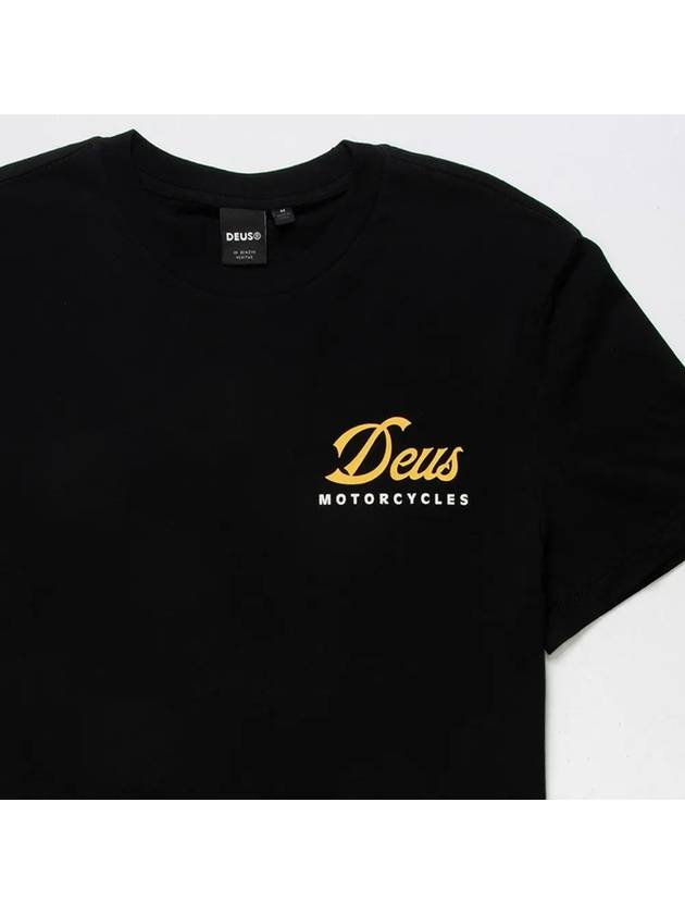 Deus Men s Ride Out Short Sleeve T Shirt Black DMS241663D BLK - DEUS EX MACHINA - BALAAN 3