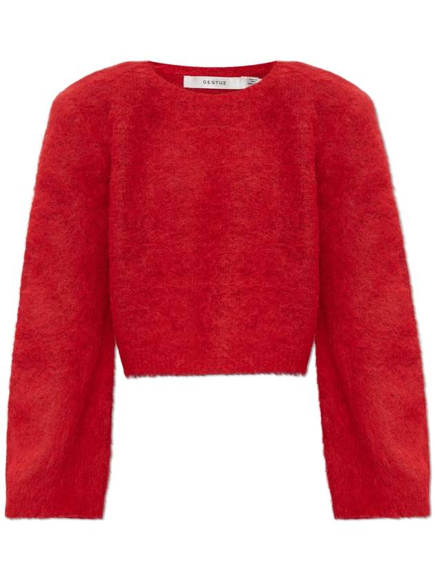 Gestuz Sweater Safigz, Women's, Red - GESTUZ - BALAAN 1