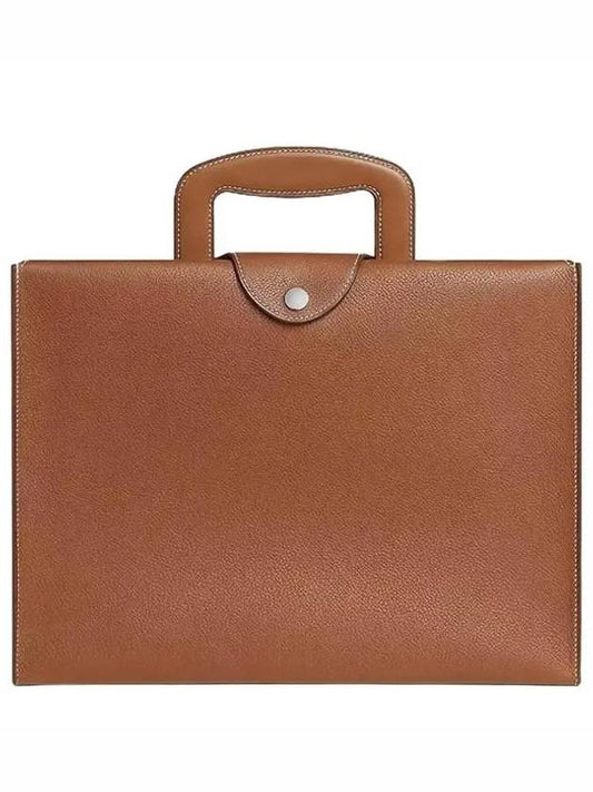 Men's TRIBUNE Briefcase Briefcase Brown H084709CKAA - HERMES - BALAAN 1