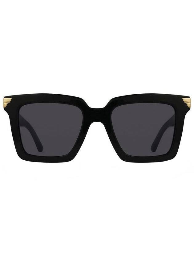 Square Sunglasses Black - BOTTEGA VENETA - BALAAN 1