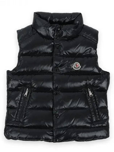 Kids TIB Logo Patch Padded Vest Black 1A12620 68950 999 8 10A 271372 1054042 - MONCLER - BALAAN 1