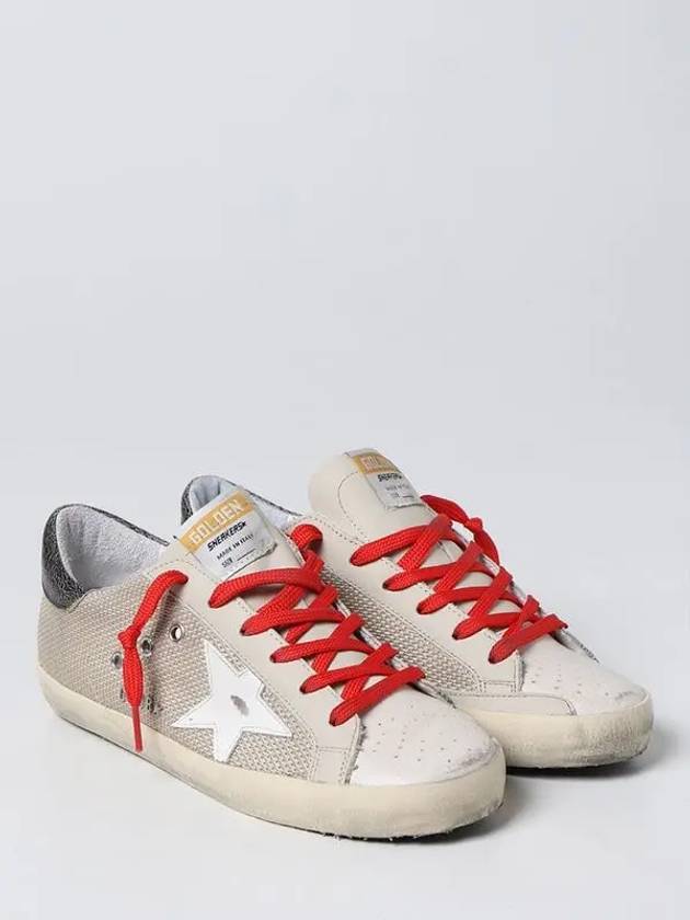 Black Tab Superstar Low-Top Sneakers Grey - GOLDEN GOOSE - BALAAN 5