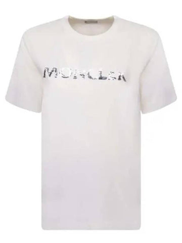 Women s short sleeve t shirt 8C00028 829HP 034 - MONCLER - BALAAN 1