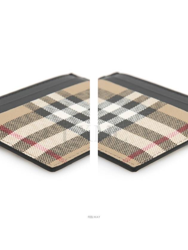 SANDON vintage check card holder 8057945 business - BURBERRY - BALAAN 8