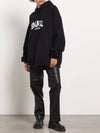 Logo Print Hoodie Black - VETEMENTS - BALAAN 4