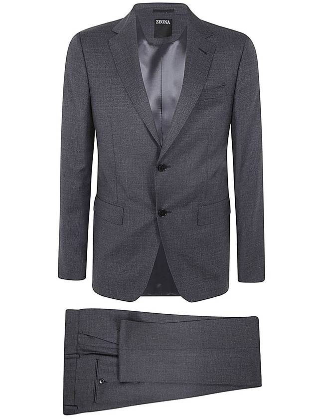 Zegna Pure Wool Suit Clothing - ERMENEGILDO ZEGNA - BALAAN 1