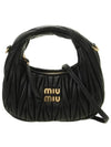 Wander Materasse Nappa leather hobo mini bag 5BP078 AN88 F0002 V OOO - MIU MIU - BALAAN 1