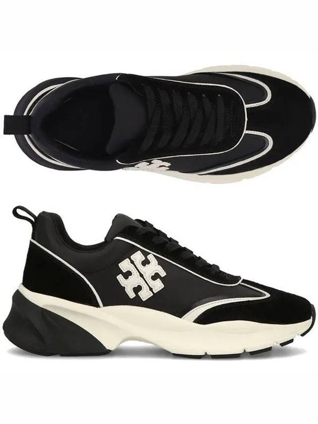 Good Luck Low Top Sneakers Black - TORY BURCH - BALAAN 2