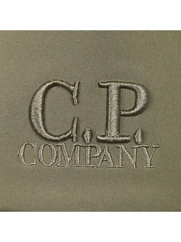 signature logo embroidered ball cap olive green - CP COMPANY - BALAAN.