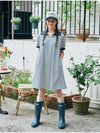 Stripe Collar Summer Short Dress Navy - METAPHER - BALAAN 2