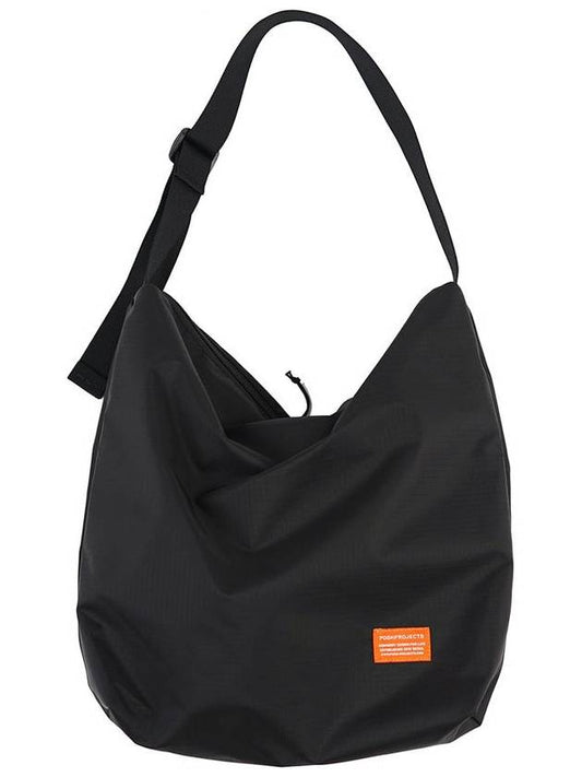 F137 Kangaroo Shoulder Bag Black - POSHPROJECTS - BALAAN 2