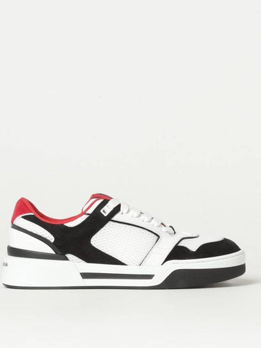 Sneakers Dolce & Gabbana in pelle e mesh - DOLCE&GABBANA - BALAAN 1