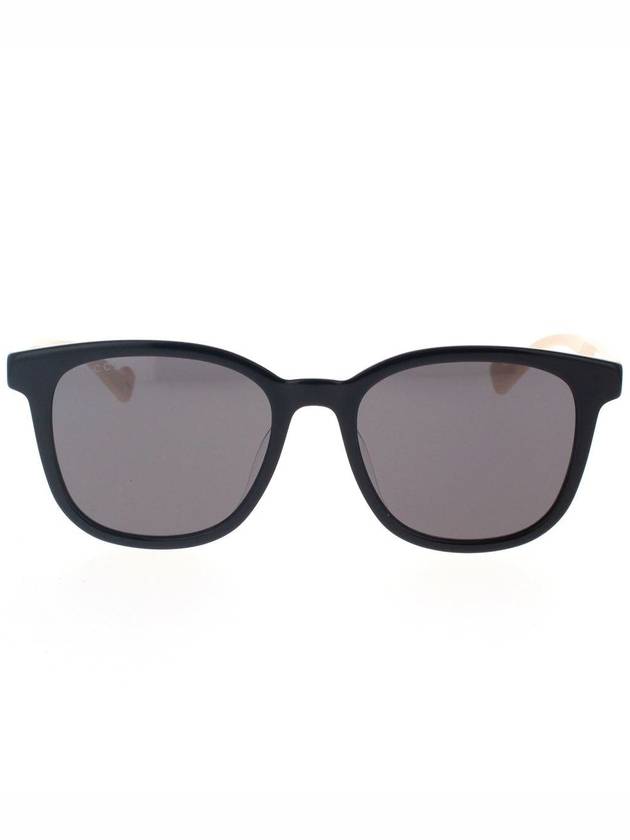 Eyewear Square Horn-Rim Sunglasses Black - GUCCI - BALAAN 2