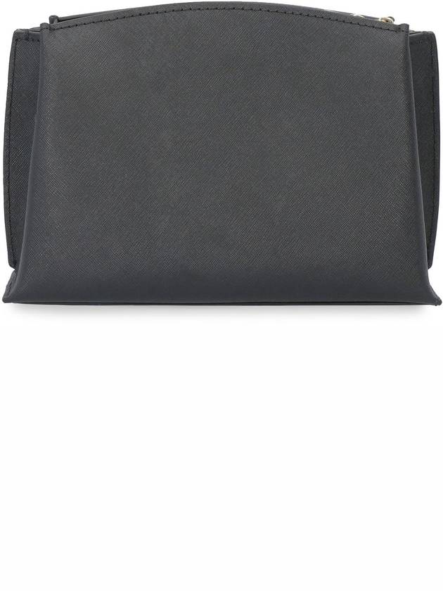 Ruby Saffiano Leather Message Bag Black - MICHAEL KORS - BALAAN 4