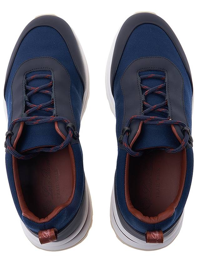 Trail Walk Low Top Sneakers Blue - LORO PIANA - BALAAN 7