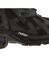 Fake Leather Mesh Runner Sneakers Black - BALENCIAGA - BALAAN 11