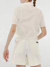 Racela Collar TShirt White VDTS06323 K0001 IVL - DUVETICA - BALAAN 3