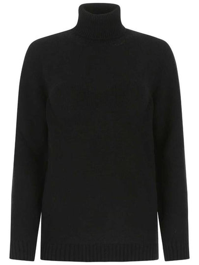 Women's Cashmere Turtleneck Black - PRADA - BALAAN 2