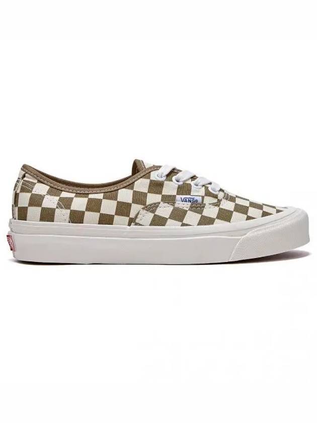 Anaheim Factory Checkerboard Low Top Sneakers Beige - VANS - BALAAN 1