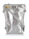 Bou Metallic Cross Back Silver - GANNI - BALAAN 3