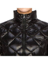 No Sadella Logo Quilted Down Padding Black - DUVETICA - BALAAN 10