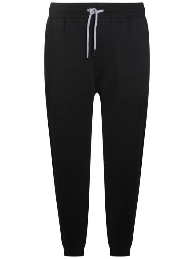 Tapered Jogger Track Pants Black - BRUNELLO CUCINELLI - BALAAN 2