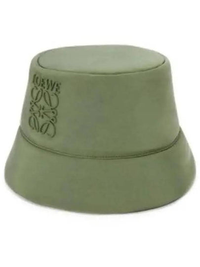 Puffer Nylon Bucket Hat Khaki - LOEWE - BALAAN 2