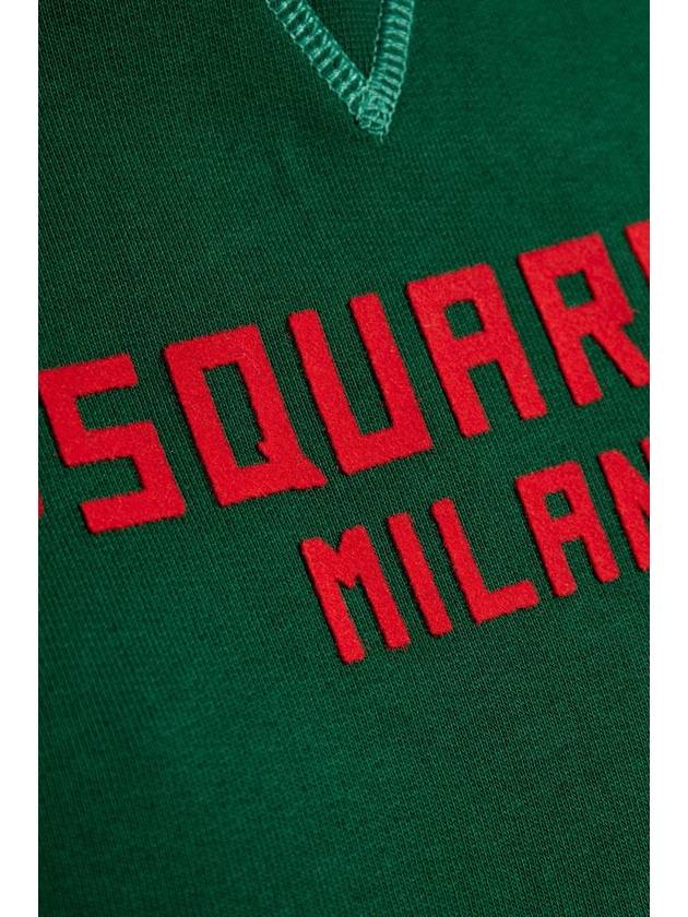 Dsquared2 Sweatshirt With Logo, Women's, Green - DSQUARED2 - BALAAN 5