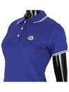 Women's logo patch short sleeve collar neck PK polo collar 3 colors 8374000 84080 - MONCLER - BALAAN 8