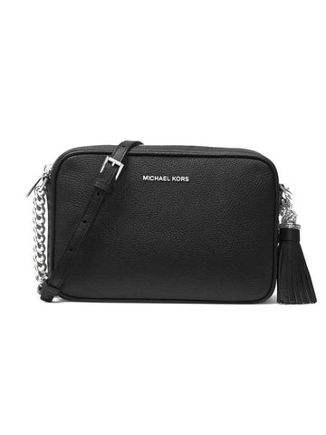 Ginny Leather Cross Bag Black - MICHAEL KORS - BALAAN 1