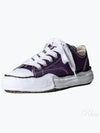 Maison MAISON Peterson OG Sole Canvas Low Sneakers Purple - MIHARA YASUHIRO - BALAAN 2