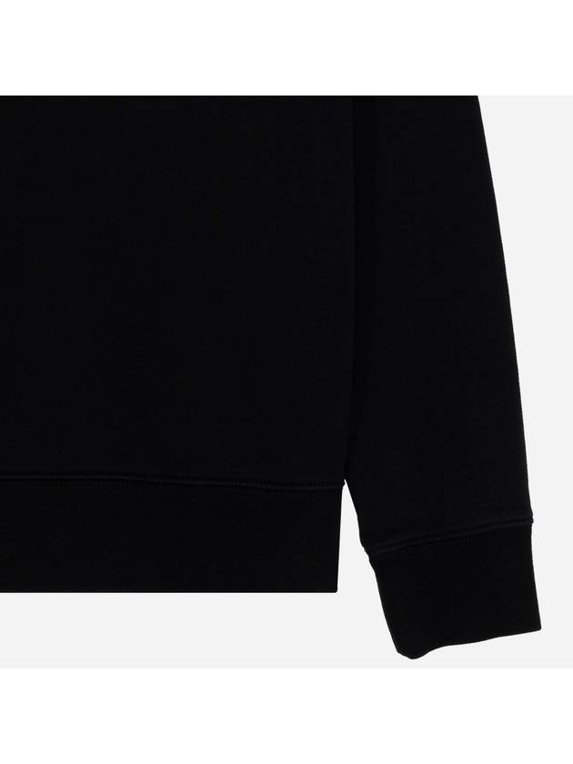 Fox Patch Sweatshirt Black M L - MAISON KITSUNE - BALAAN 4
