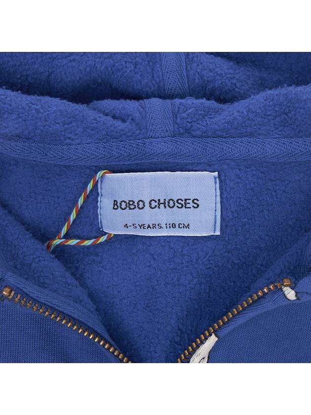 Kids brushed hood zip up B224AC064 421 - BOBO CHOSES - BALAAN 7