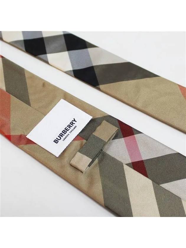 Manston Classic Cut Check Tie Archive Beige - BURBERRY - BALAAN 6