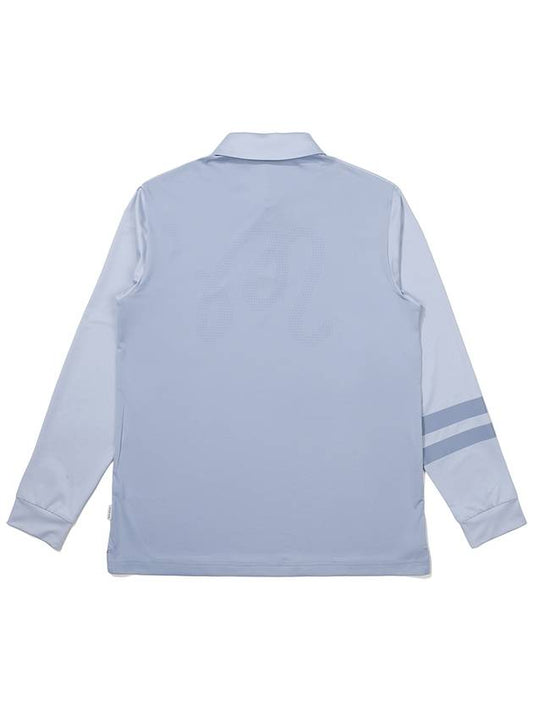 Basic performance polo t shirt SKY BLUE MAN - MALBON GOLF - BALAAN 2