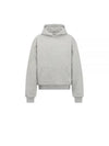 Logo Print Cotton Hoodie Grey - DIOR - BALAAN 1