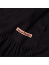 Logo Wool Fringe Scarf Black - ACNE STUDIOS - BALAAN 5