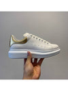 Oversized Low Top Sneakers White Gold - ALEXANDER MCQUEEN - BALAAN 3