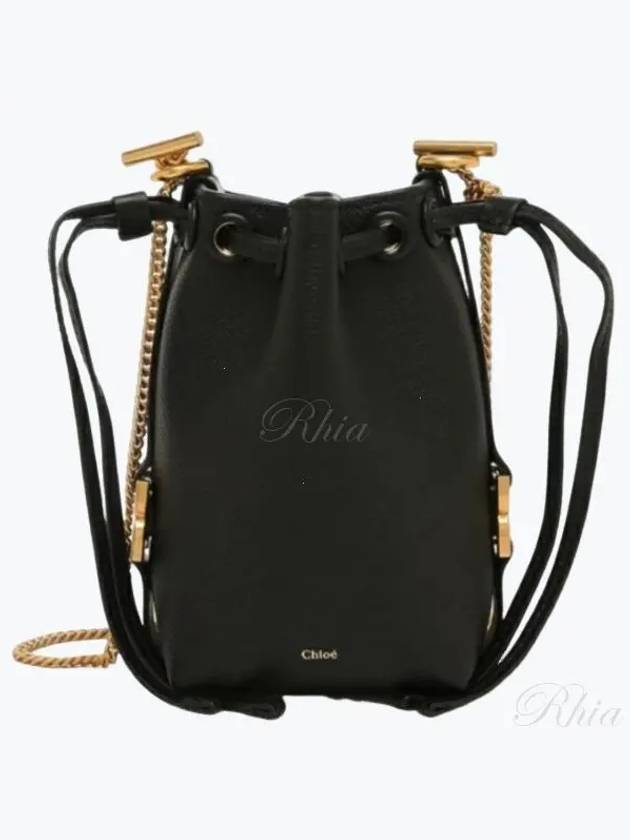 Marcie Micro Bucket Bag Black - CHLOE - BALAAN 2