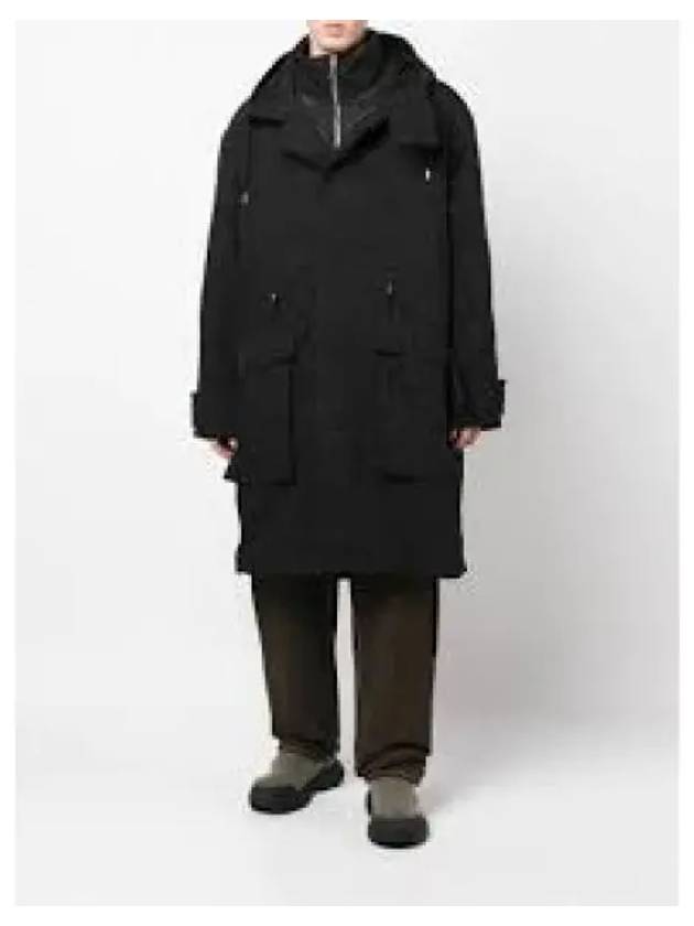 Cozy Hooded Cotton Parka Black - JACQUEMUS - BALAAN 2