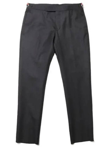 Low rise super 120 count wool pants suit men s slacks - THOM BROWNE - BALAAN 1