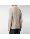 Crew Neck Knit Top Light Grey - ACNE STUDIOS - BALAAN 5