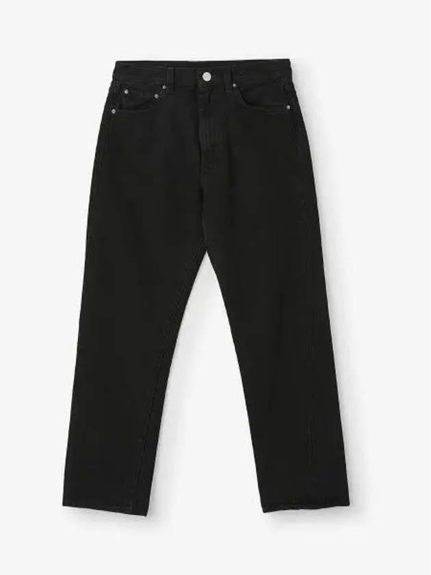 Twist seam denim pants black 213232739204 - TOTEME - BALAAN 1