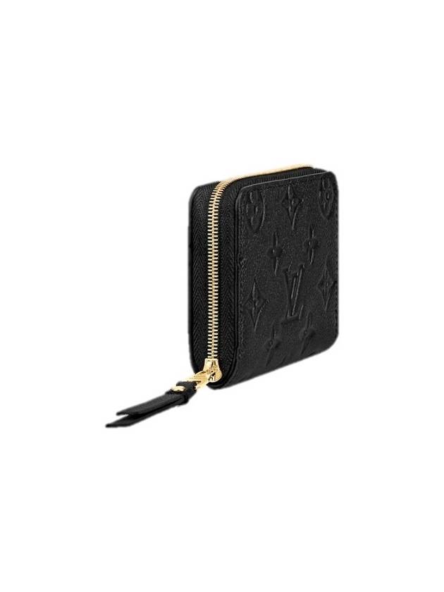 Monogram Empreinte Zipper Coin Purse Black - LOUIS VUITTON - BALAAN 4