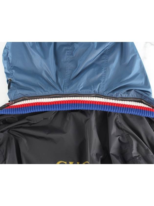 vintage logo hooded jacket - GUCCI - BALAAN 7