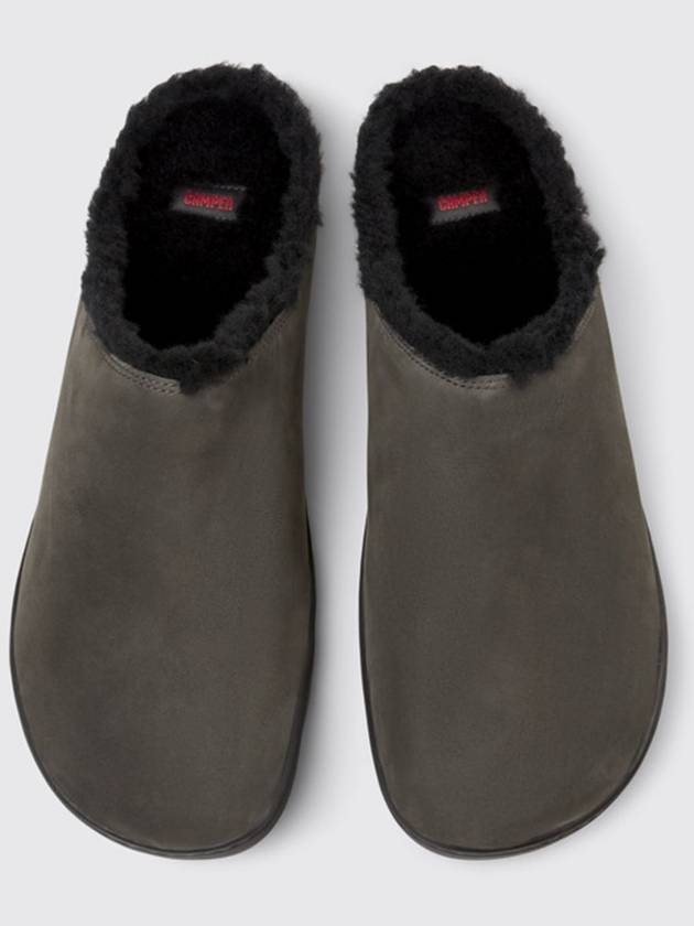 Peu Nubuck Slippers Dark Grey - CAMPER - BALAAN 5